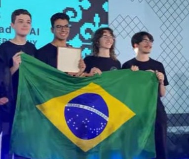 TEAM BRAZIL IOAI 2026 ASTANA CAZAQUISTÃO